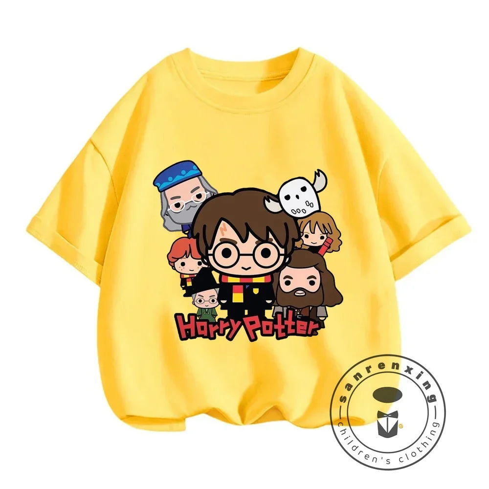 Harry Potter Kawaii Anime T-Shirt for Kids - Image 12