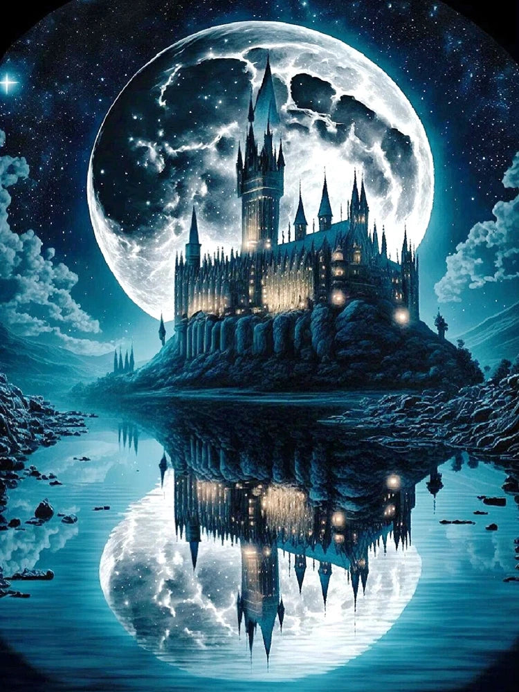 Harry Potter Magic School 5D DIY Diamond Painting - Image 15