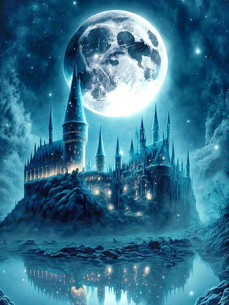 Harry Potter Magic School 5D DIY Diamond Painting - Image 14