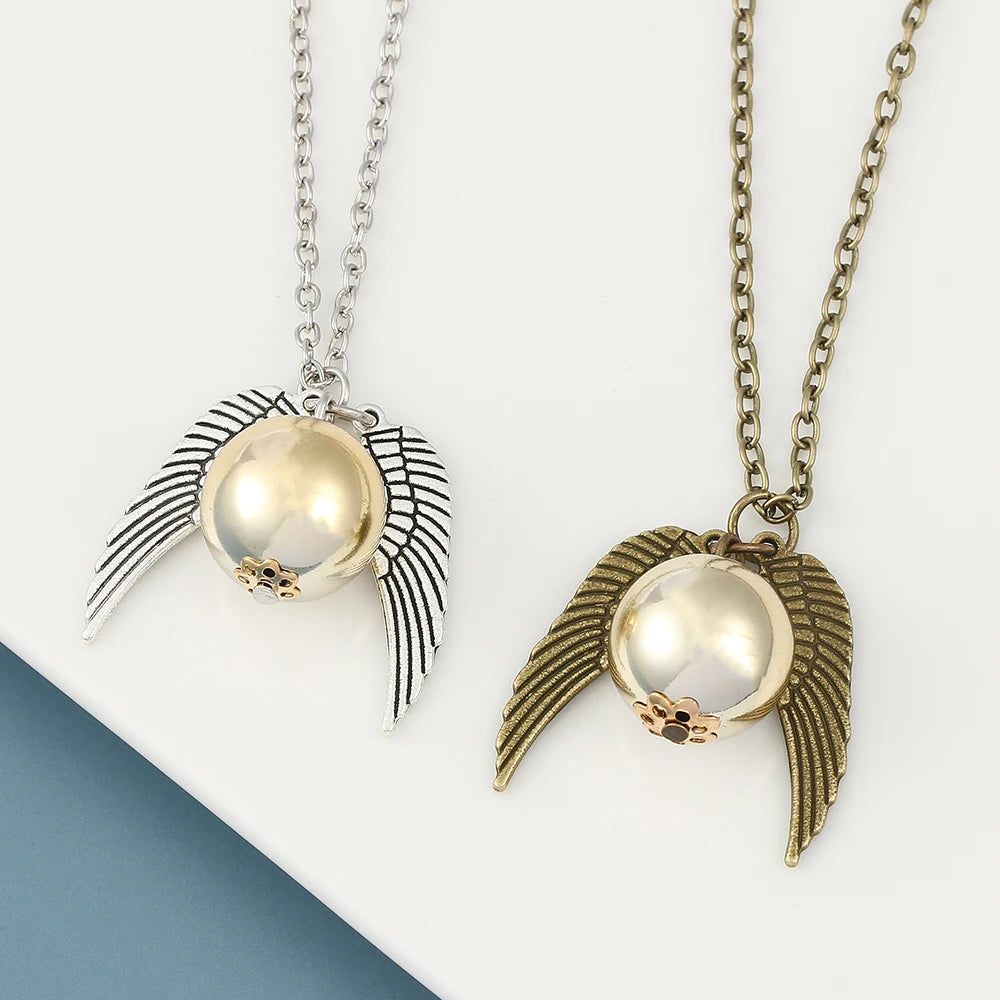 Harry Potter Golden Snitch Necklace - Image 2