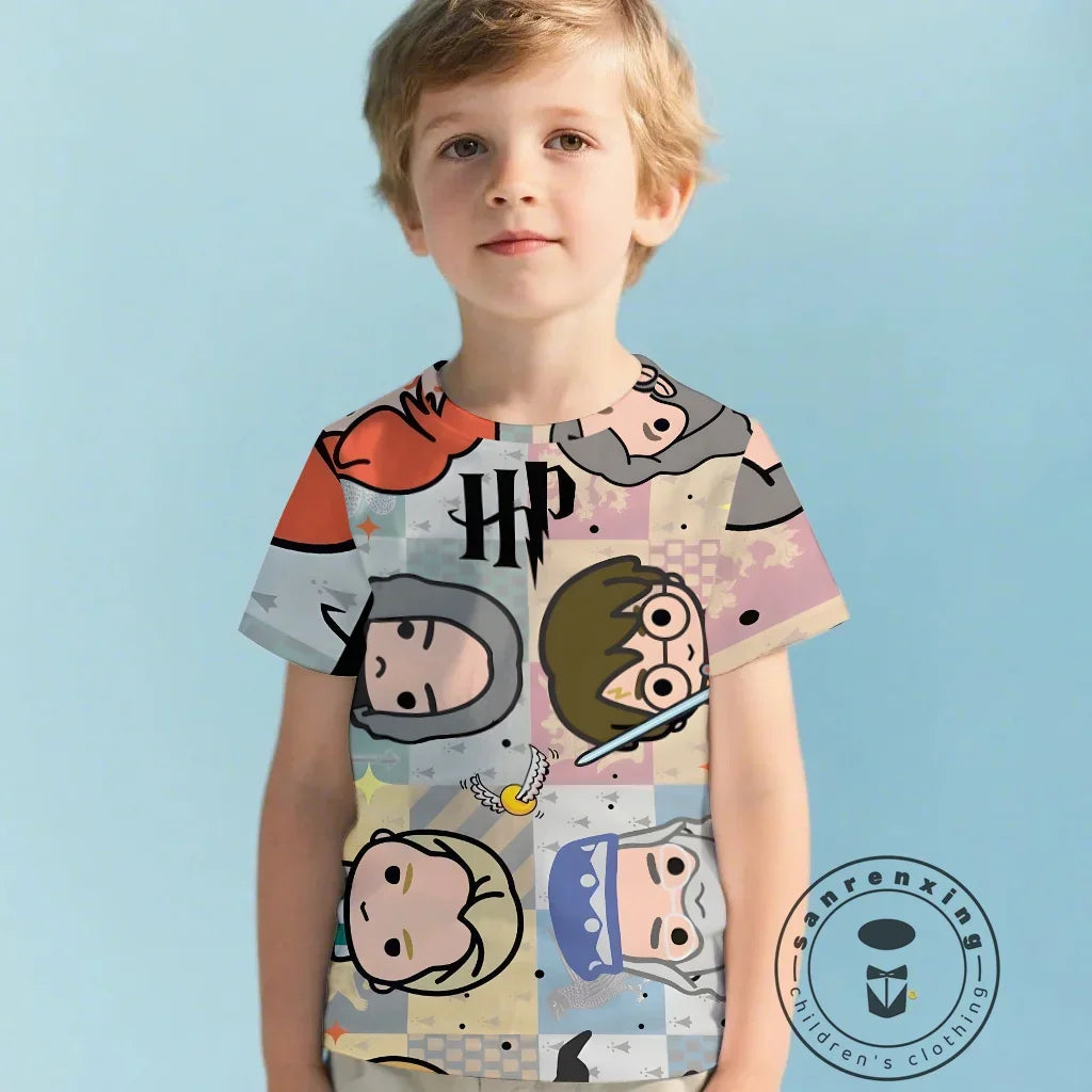 Kawaii Harry Potter Kids' T-Shirt - Image 6