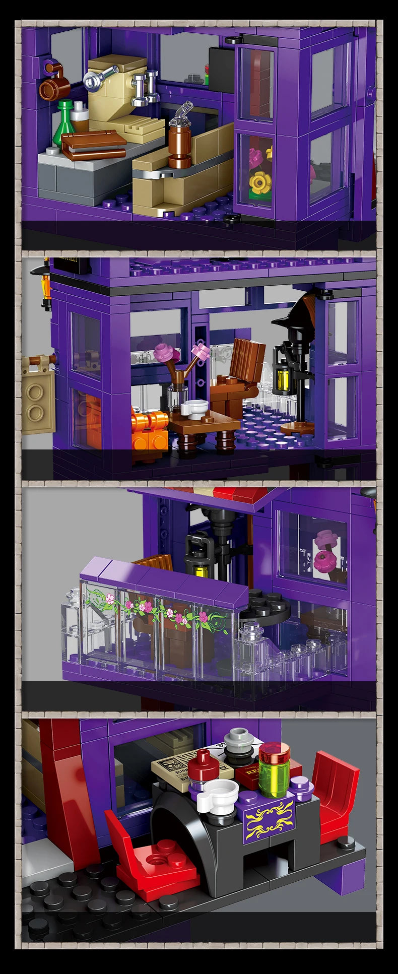 Magic World Street View MOC Building Set - Image 8