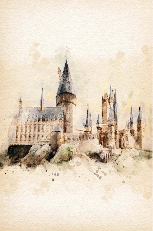 Magic World Castle Canvas Art Print - Image 8