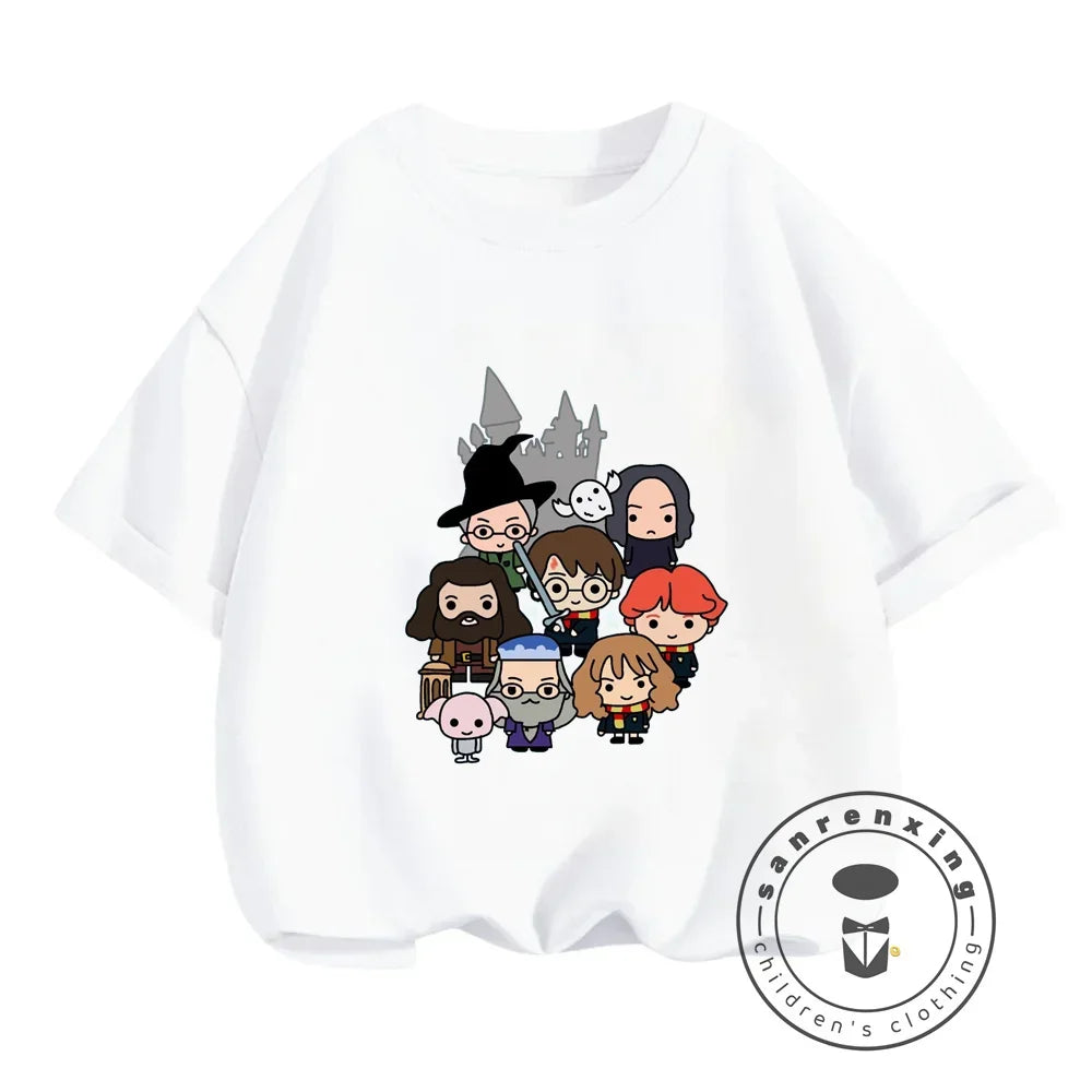 Harry Potter Kawaii Anime T-Shirt for Kids - Image 11