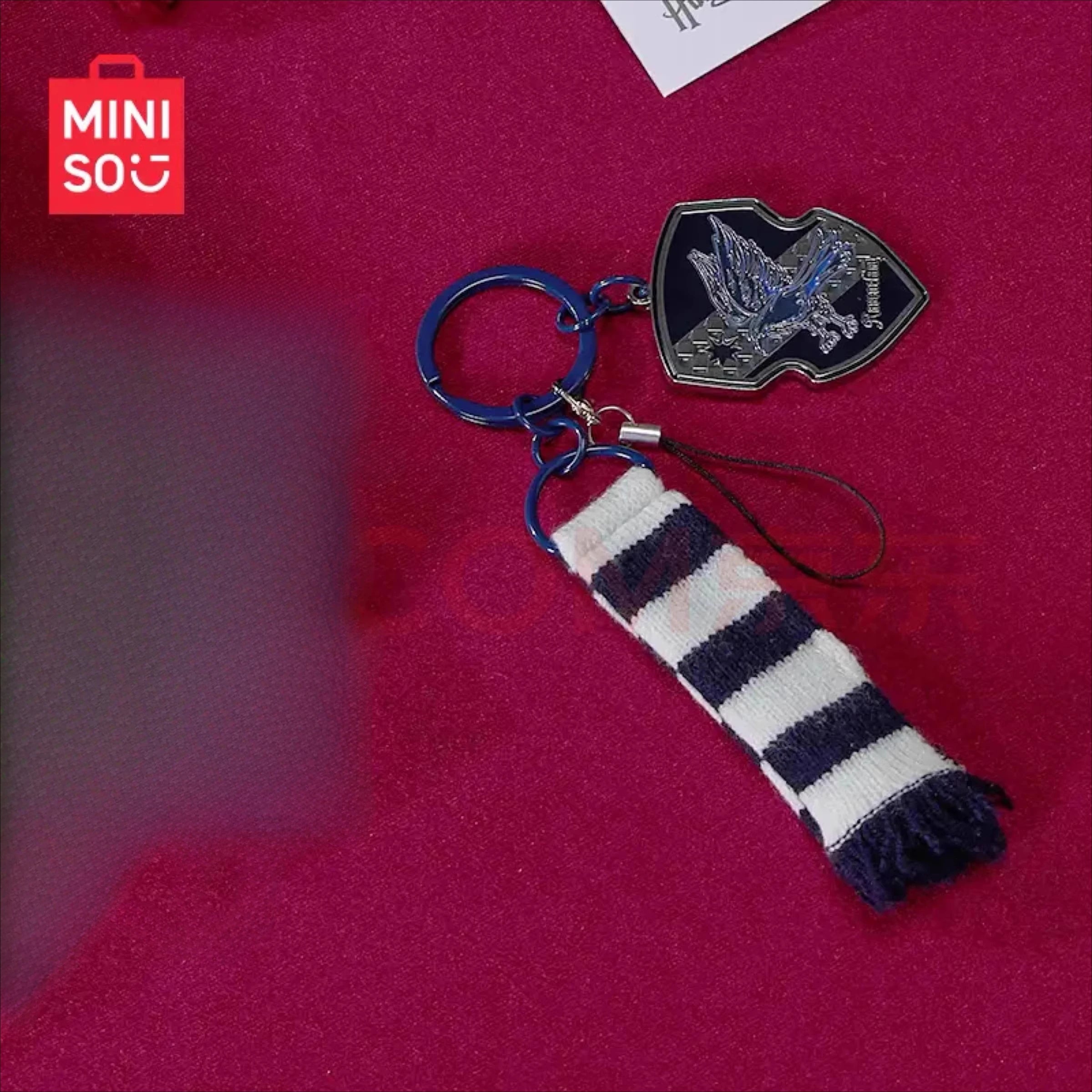 Ravenclaw Scarf Badge Phone Charm - Image 5