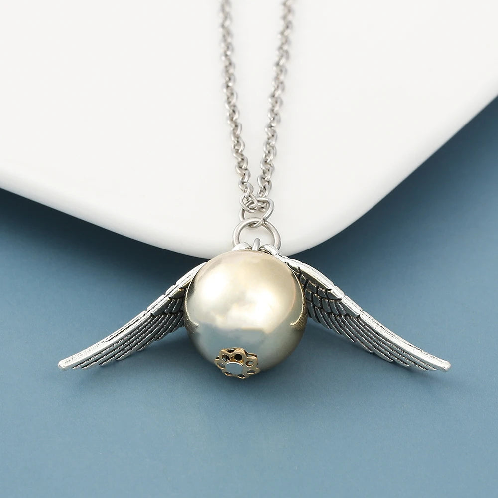 Harry Potter Golden Snitch Necklace - Image 6