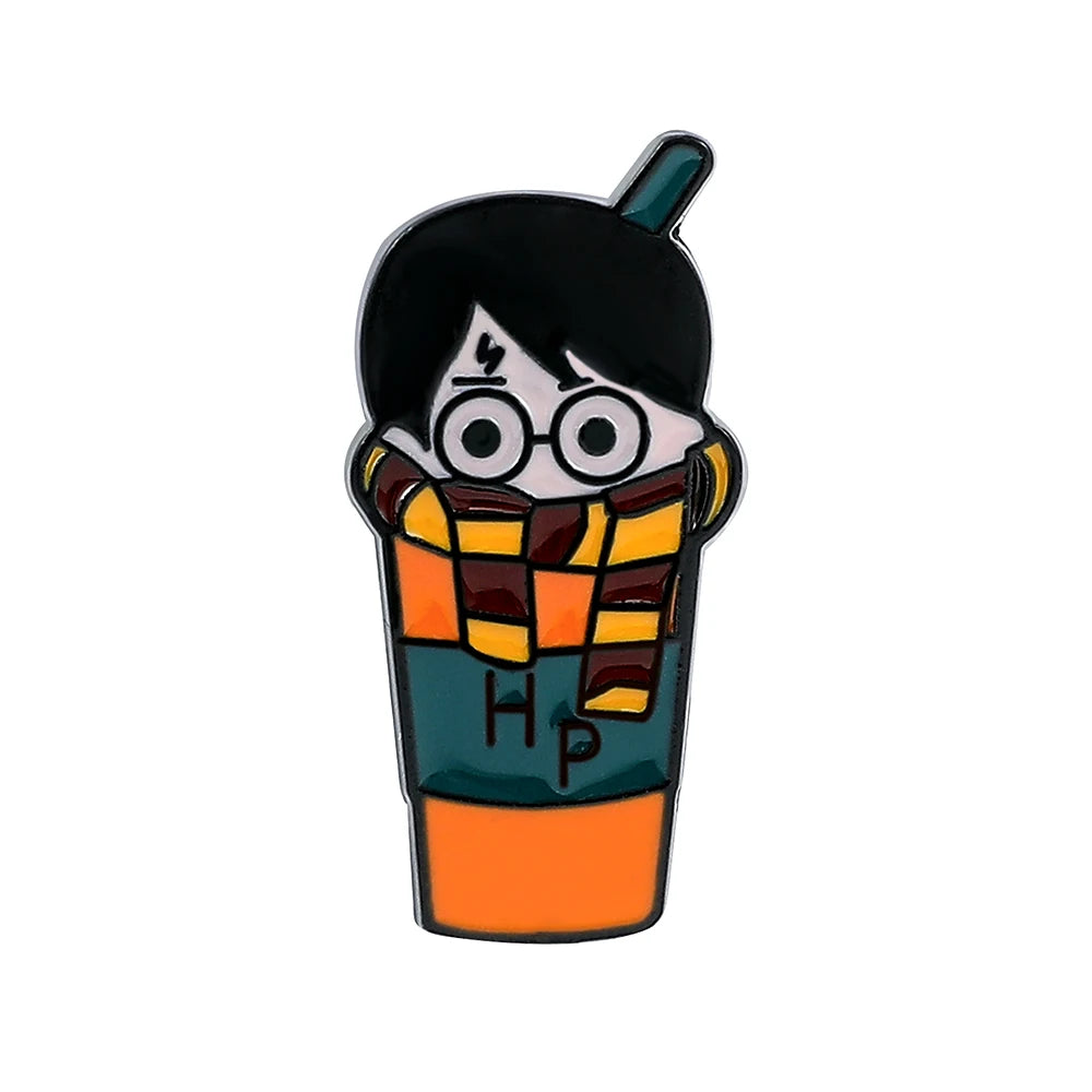 Anime Kawaii Harries Cartoon Christmas Enamel Pins - Image 7