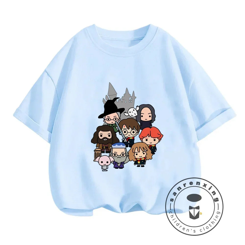 Harry Potter Kawaii Anime T-Shirt for Kids - Image 5