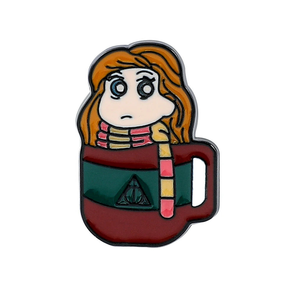 Anime Kawaii Harries Cartoon Christmas Enamel Pins - Image 9