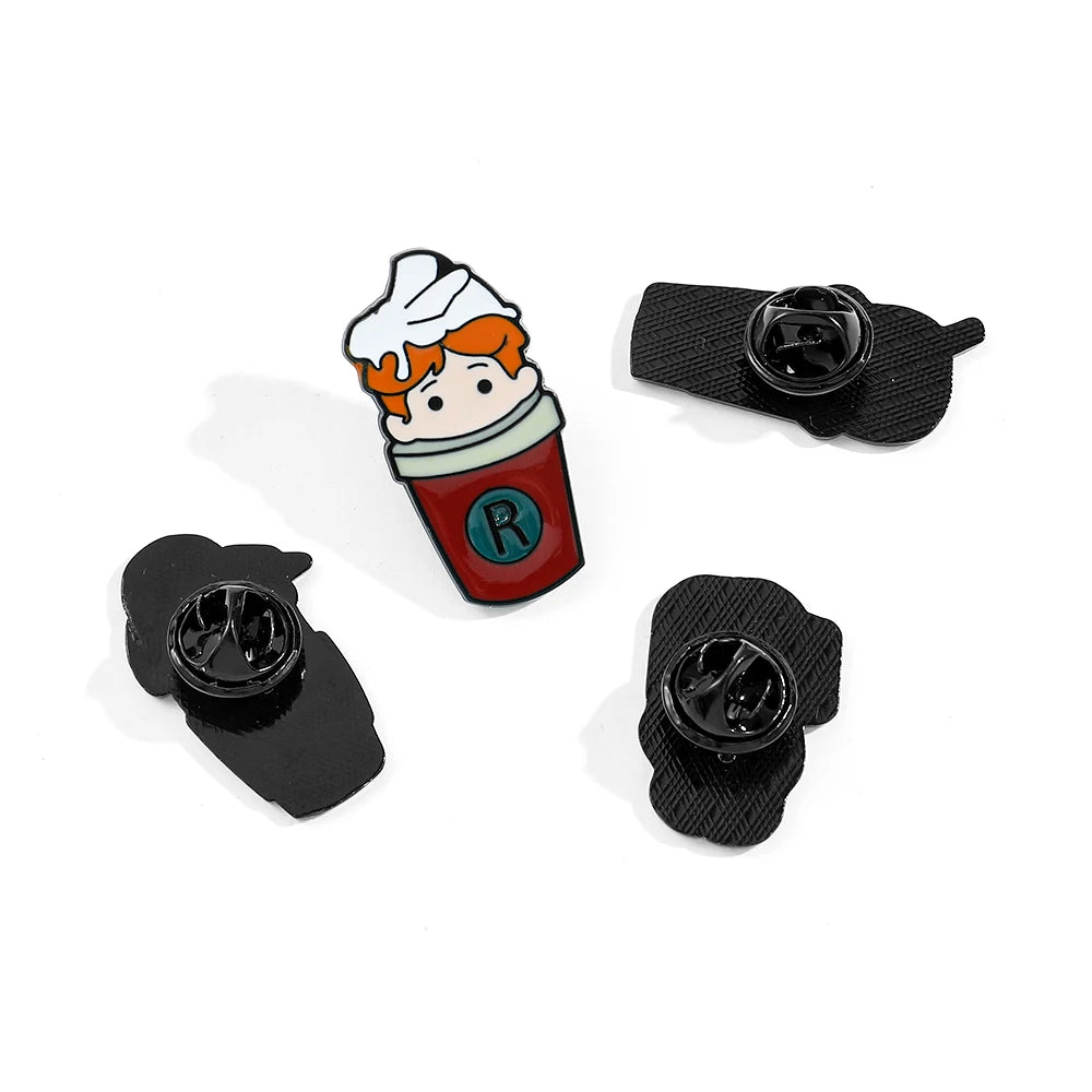 Anime Kawaii Harries Cartoon Christmas Enamel Pins - Image 2