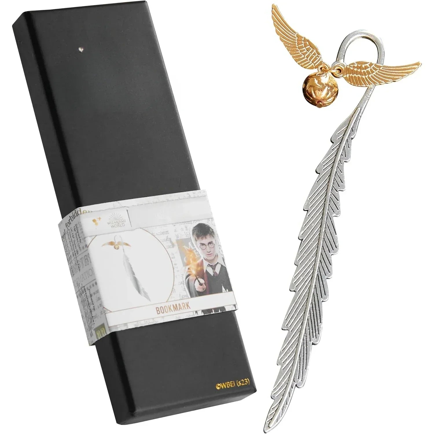 Golden Snitch Metal Charm Bookmark