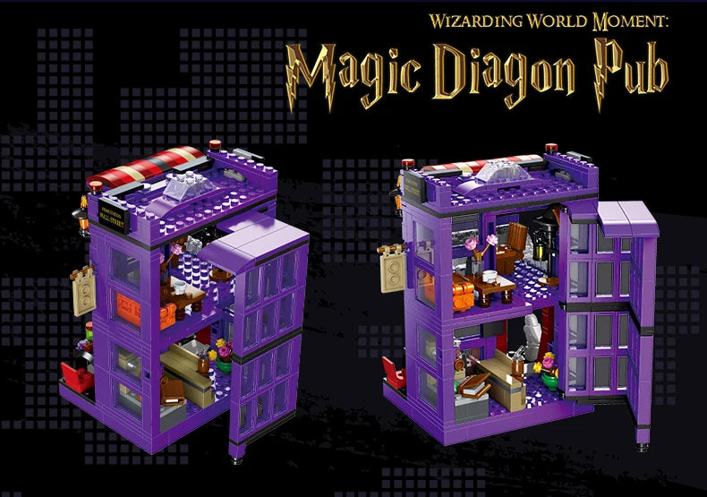Magic World Street View MOC Building Set - Image 7