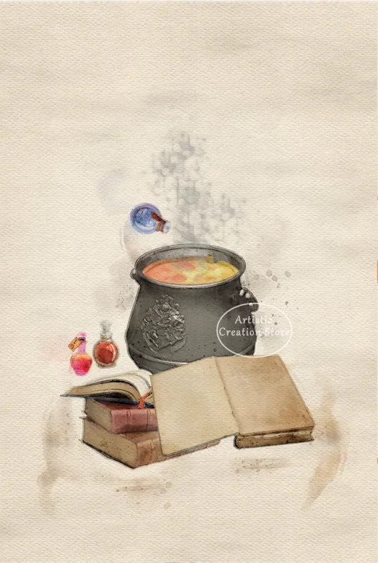 Magic World Castle Canvas Art Print - Image 15