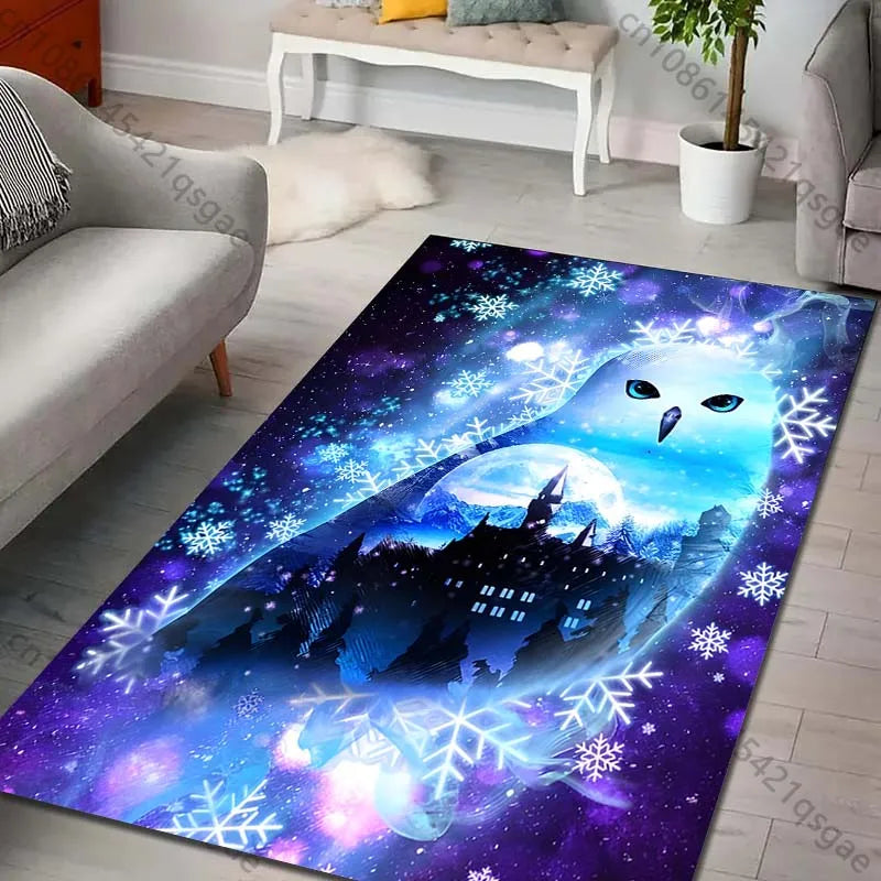 Magic Academy Owl Print Rug - Image 8