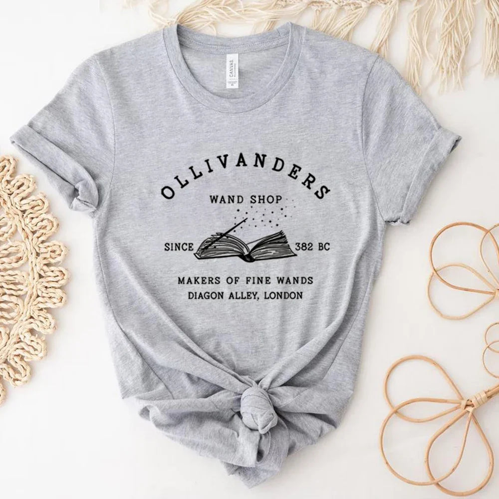 Ollivanders Wand Shop T-Shirt - Image 3