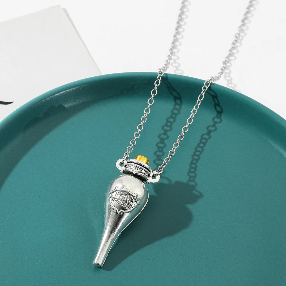 European American Harry Potter Retro Magic Medicine Bottle Pendant Necklace - Image 6