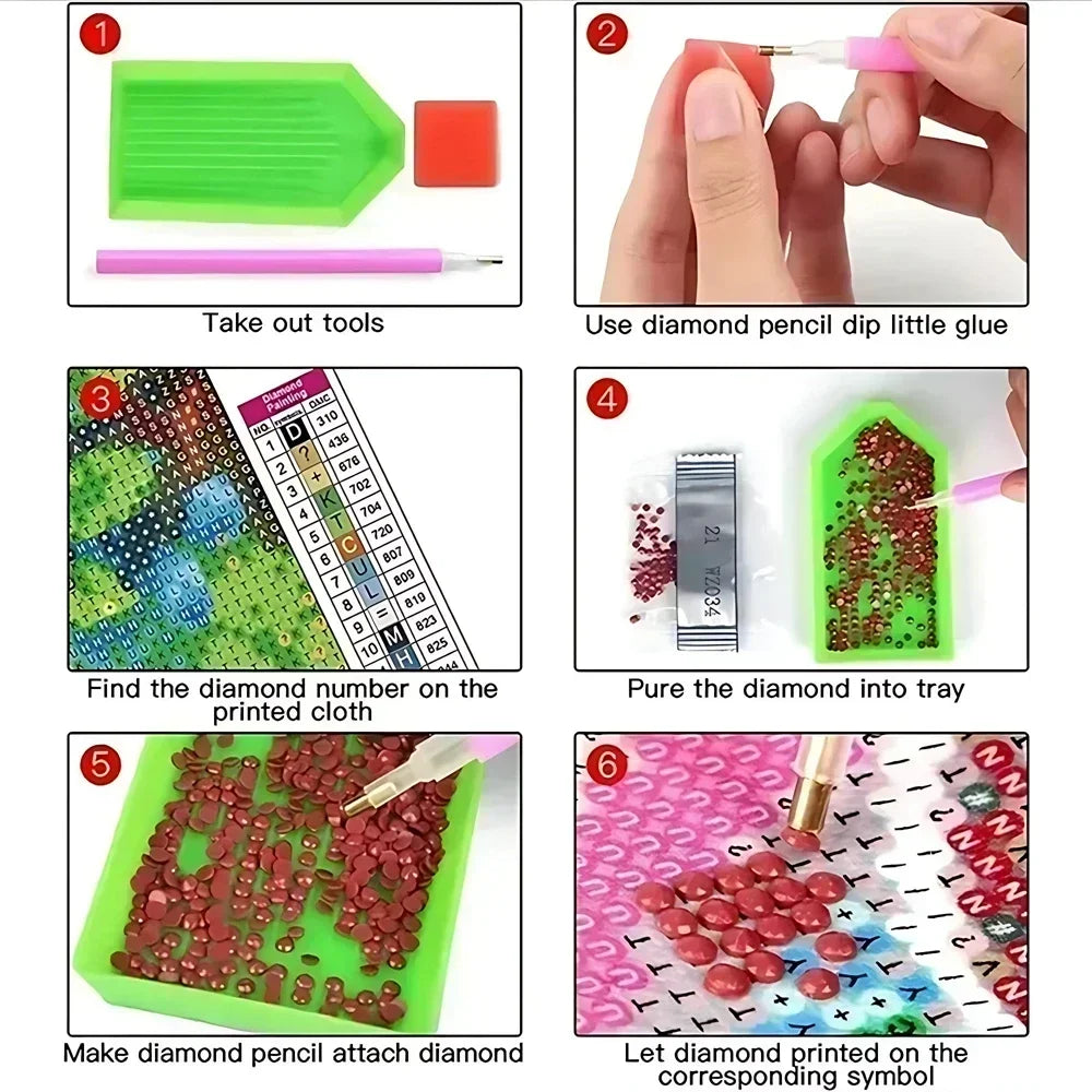 Harry Potter Magic School 5D DIY Diamond Painting - Image 6