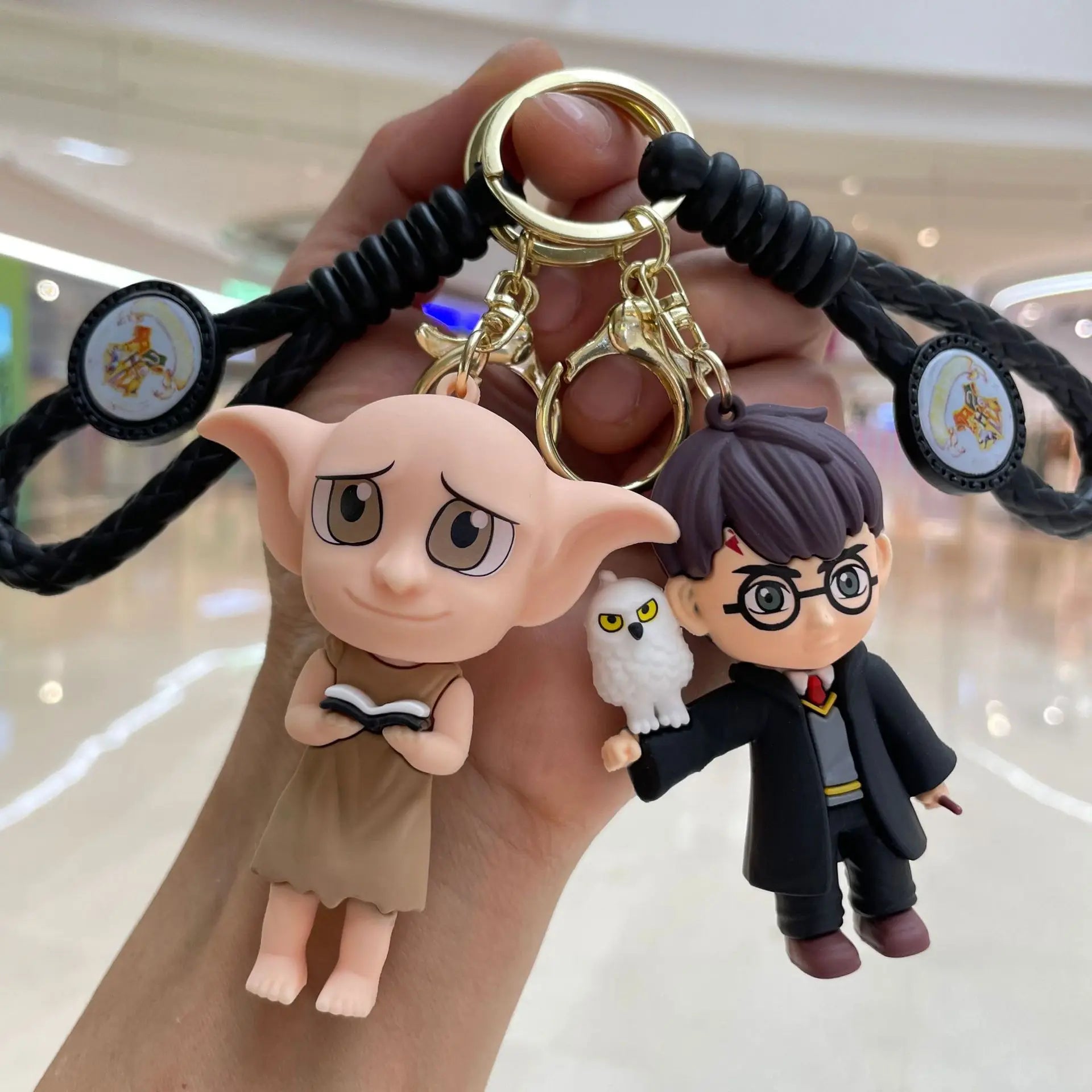 5PCS Anime Harry Potter Figure Keychain Set - Image 3