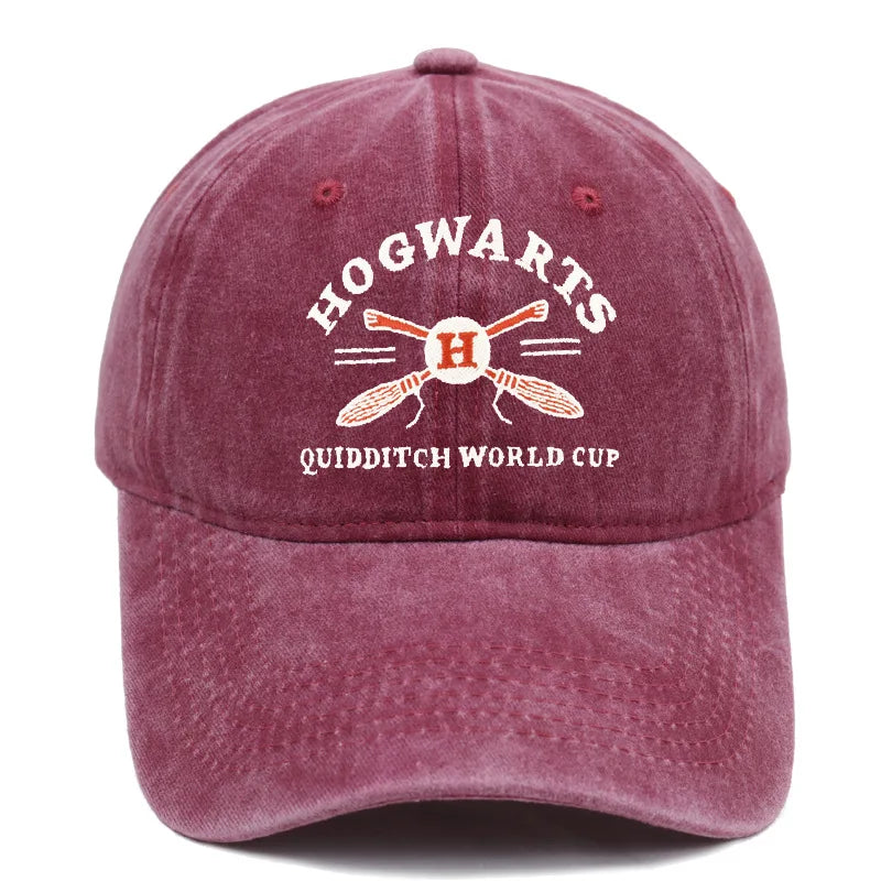 Harry Potter Embroidered Washed Baseball Hat - Image 7