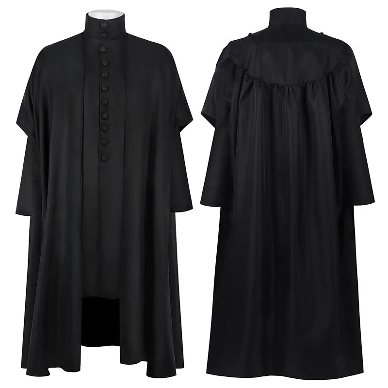 2025 New Severus Snape Cosplay Robe - Image 4