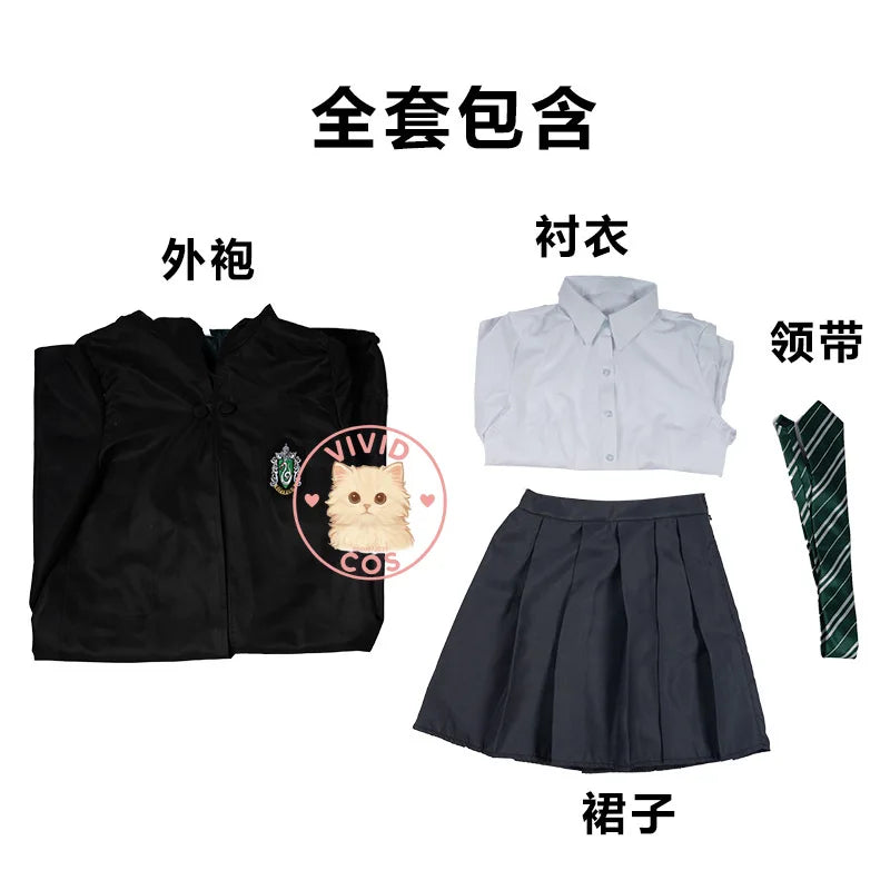Slytherin Cosplay Costume - Image 6