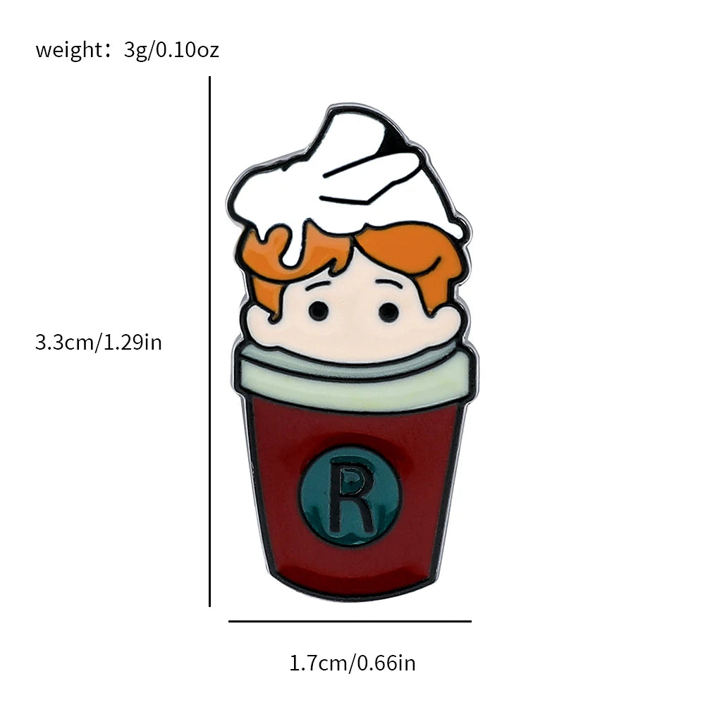 Anime Kawaii Harries Cartoon Christmas Enamel Pins - Image 4