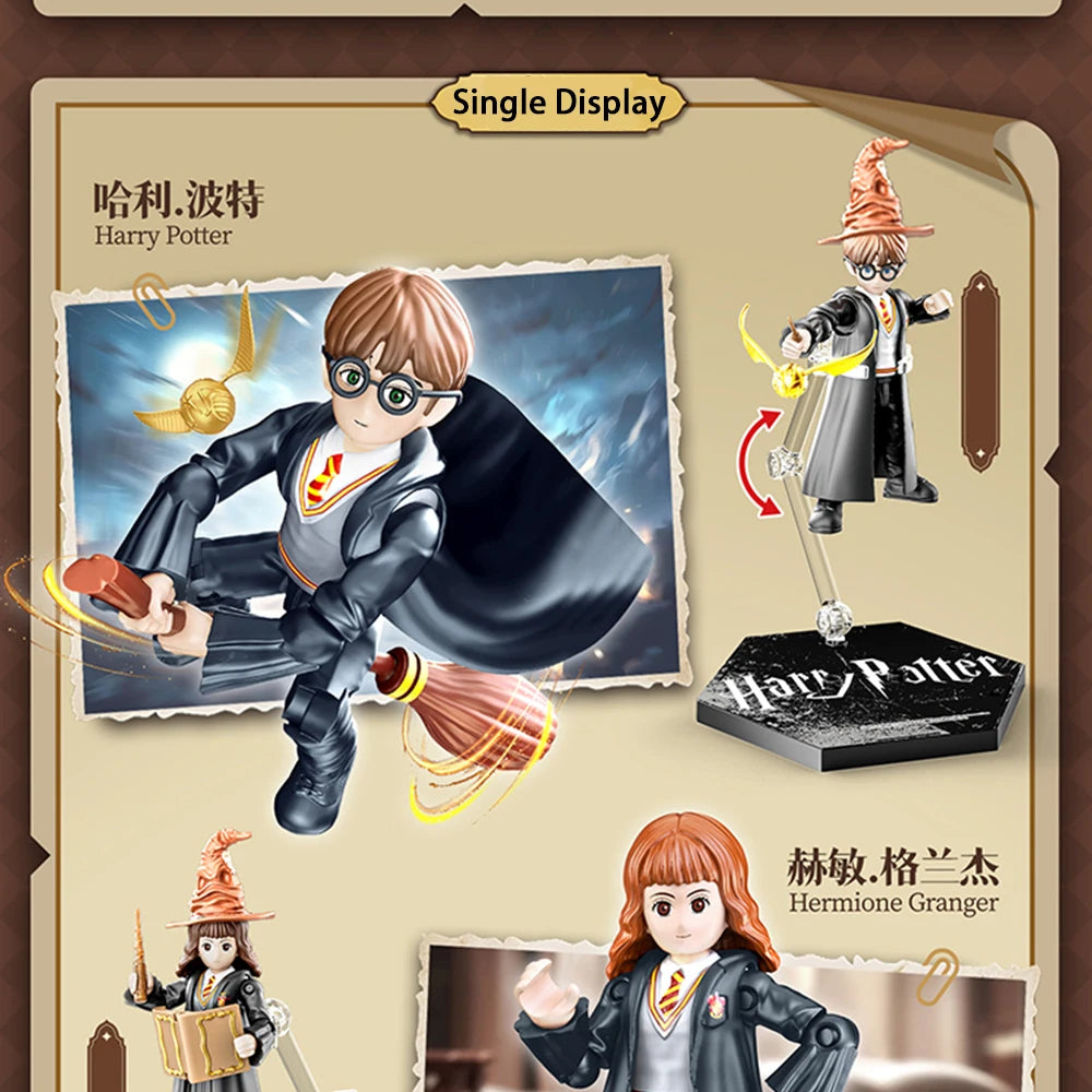 1/4Pcs Harry Potter Blind Box Q Version Figures - Image 2