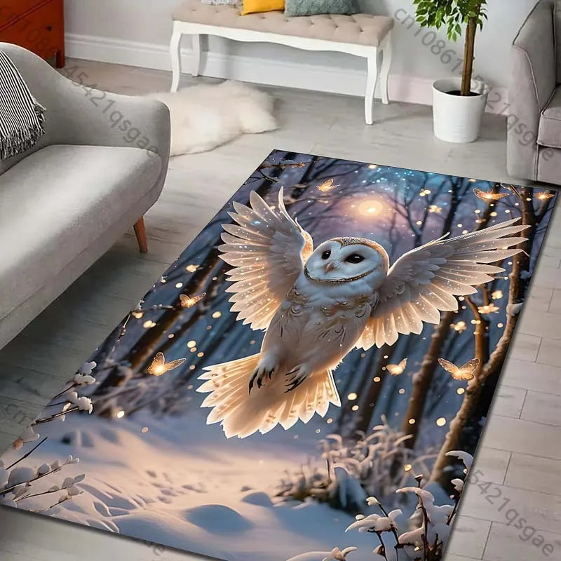 Magic Academy Owl Print Rug - Image 10