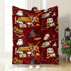 Magic Props Pattern Flannel Blanket