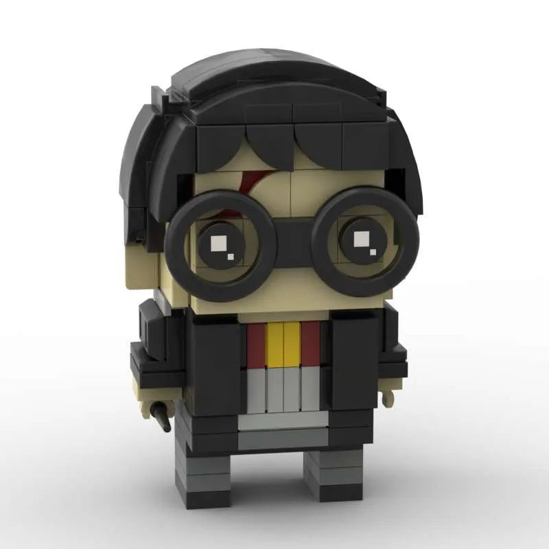 GSBAN Brickheadz Magic School Wizard Figures - Image 3