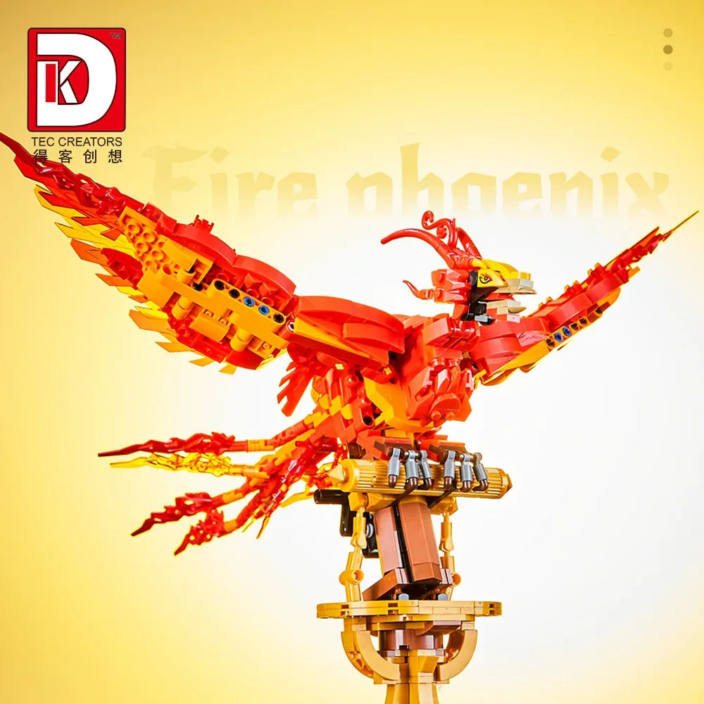 Fire Phoenix Building Blocks - Image 5