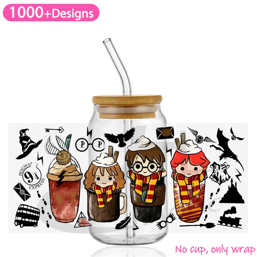 Wizard World UV DTF 16oz Cup Wrap - Image 25