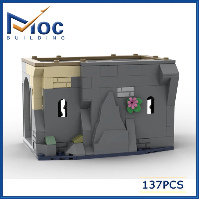 137pcs Classic Movie MOC Slytherin Dorm Building Block Set - Image 2