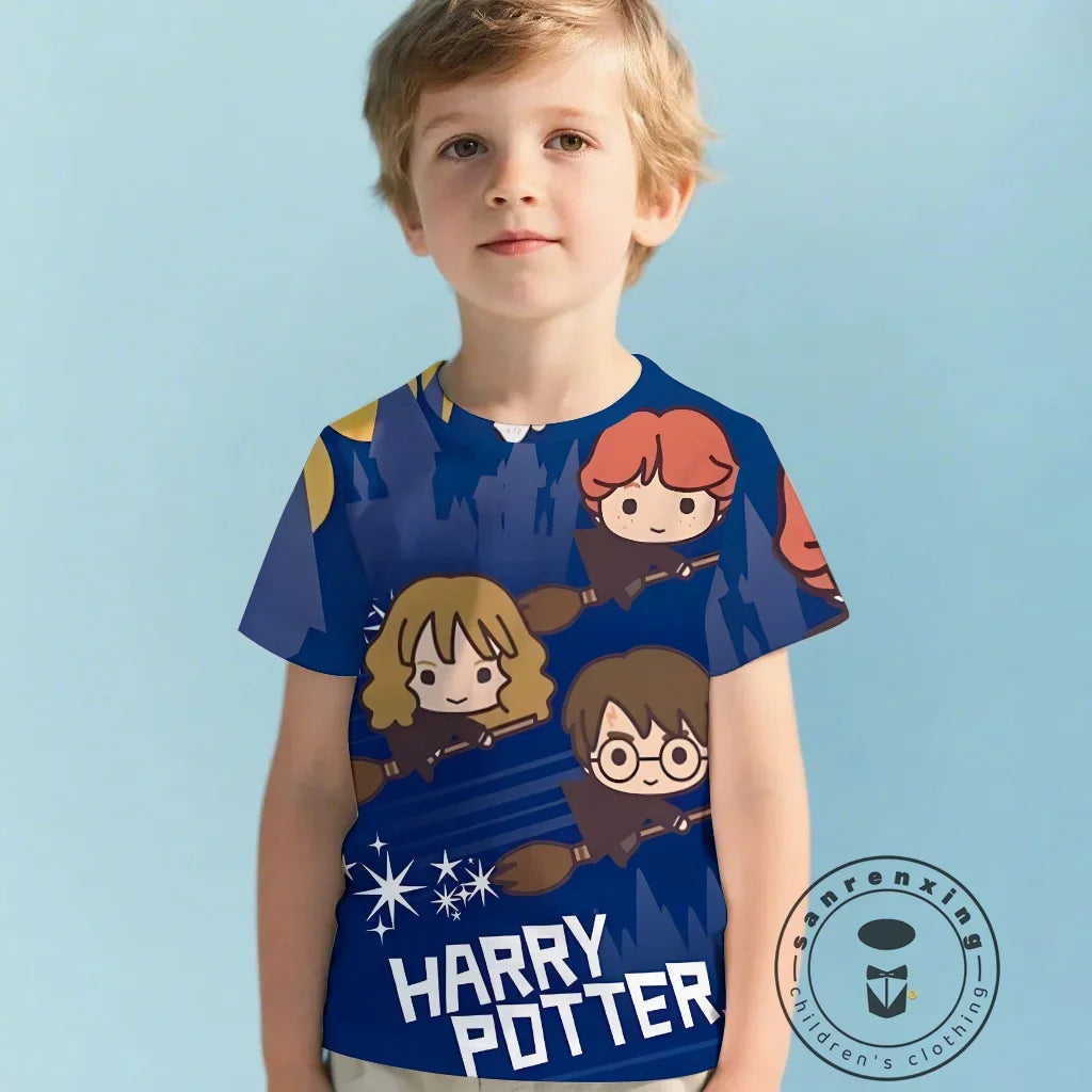 Kawaii Harry Potter Kids' T-Shirt - Image 11