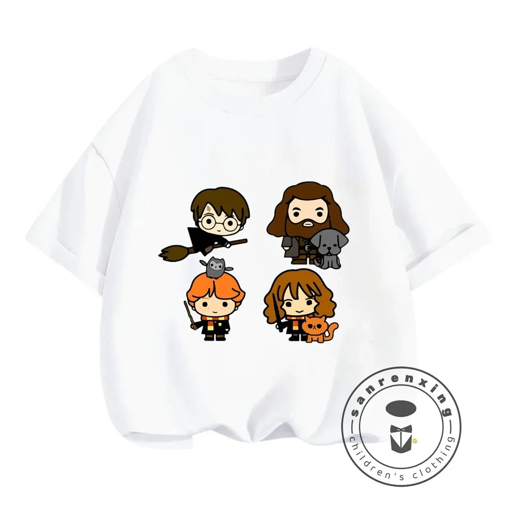 Harry Potter Kawaii Anime T-Shirt for Kids - Image 7