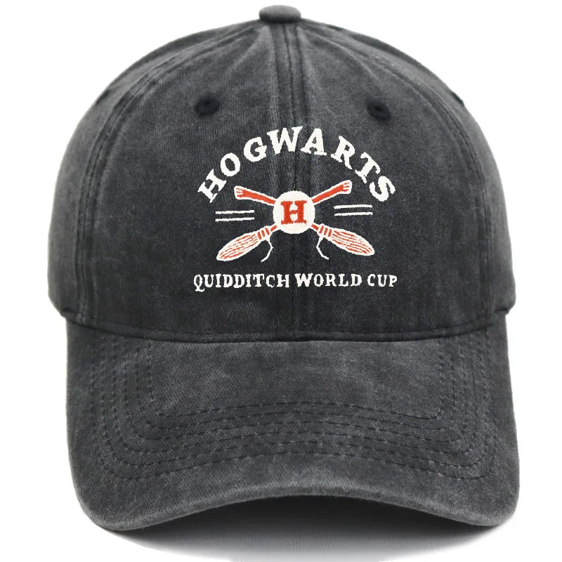 Harry Potter Embroidered Washed Baseball Hat - Image 3