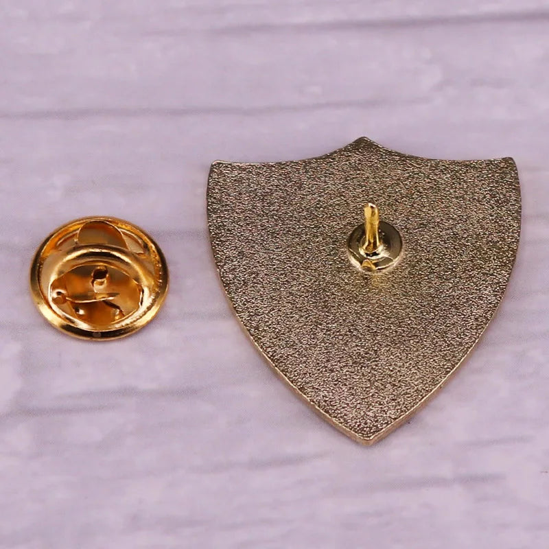 Gryffindors Prefect house Lion Shield Lapel Pin brooch - Image 2
